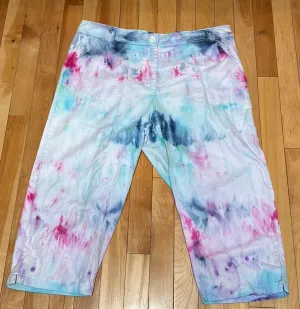 38”in Tye dye Capri pants
