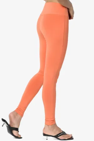Ansley Cotton Wide Waistband Ankle Leggings