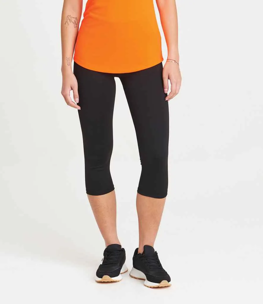 AWDis Ladies Cool Capris | Jet Black