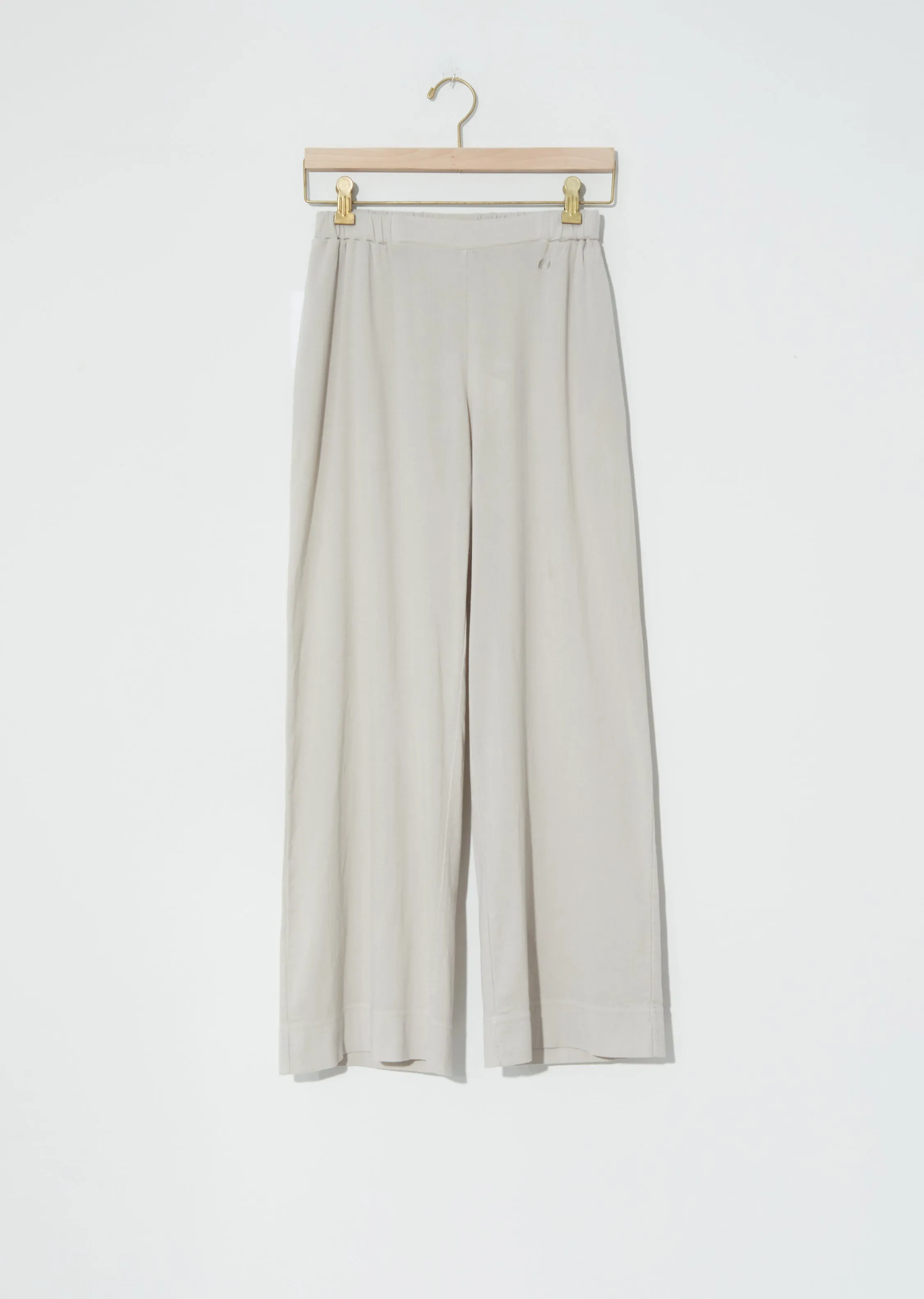 Biwa Cotton Pants — Greige