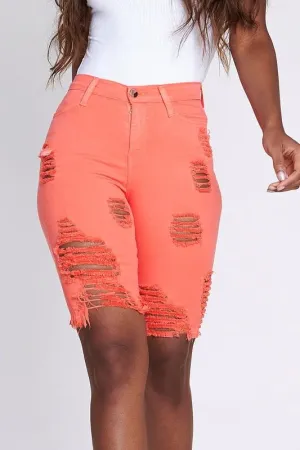 Bold Orange Neon Capri Pants