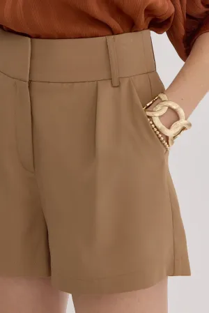 Camel Classic Dress Short