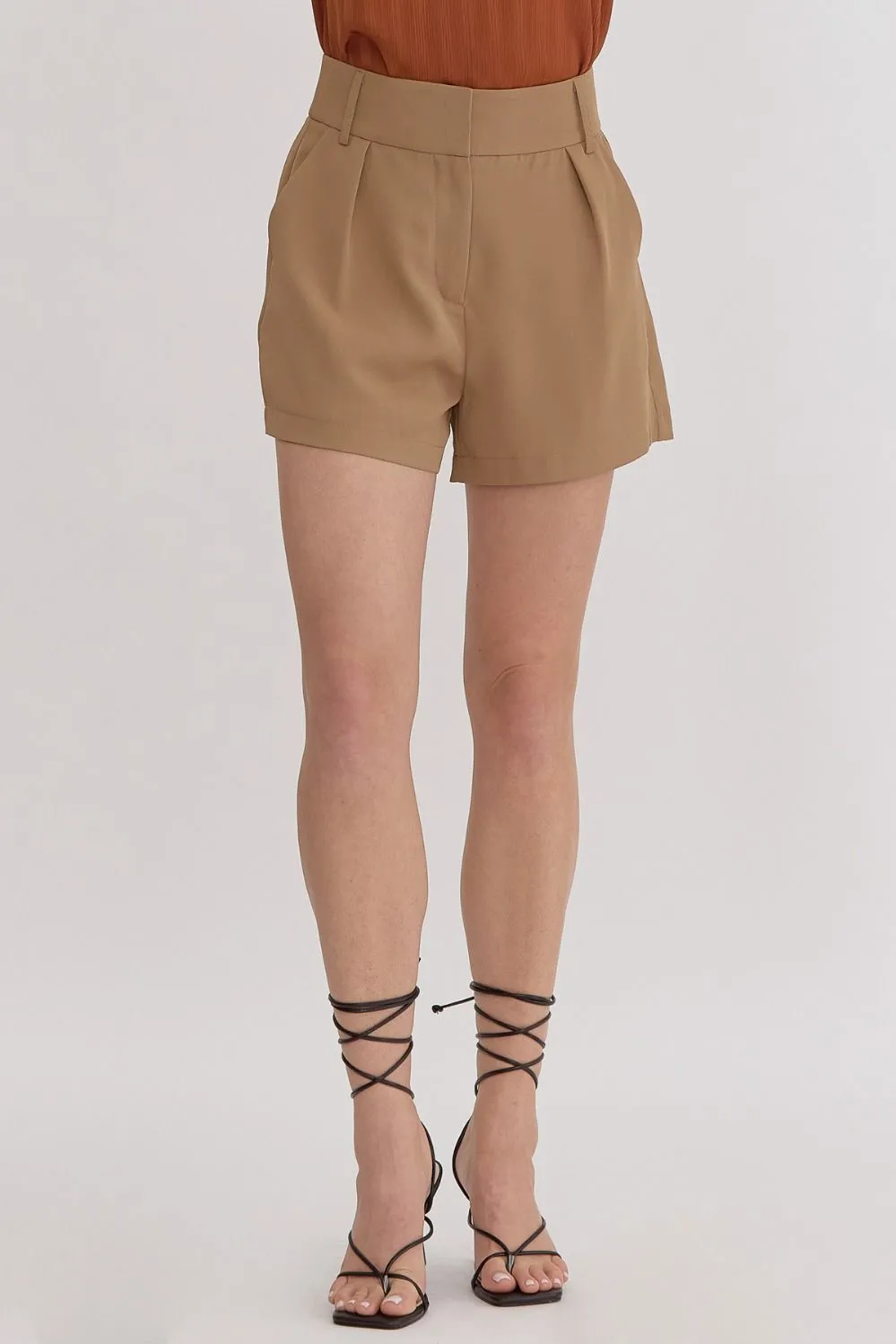 Camel Classic Dress Short