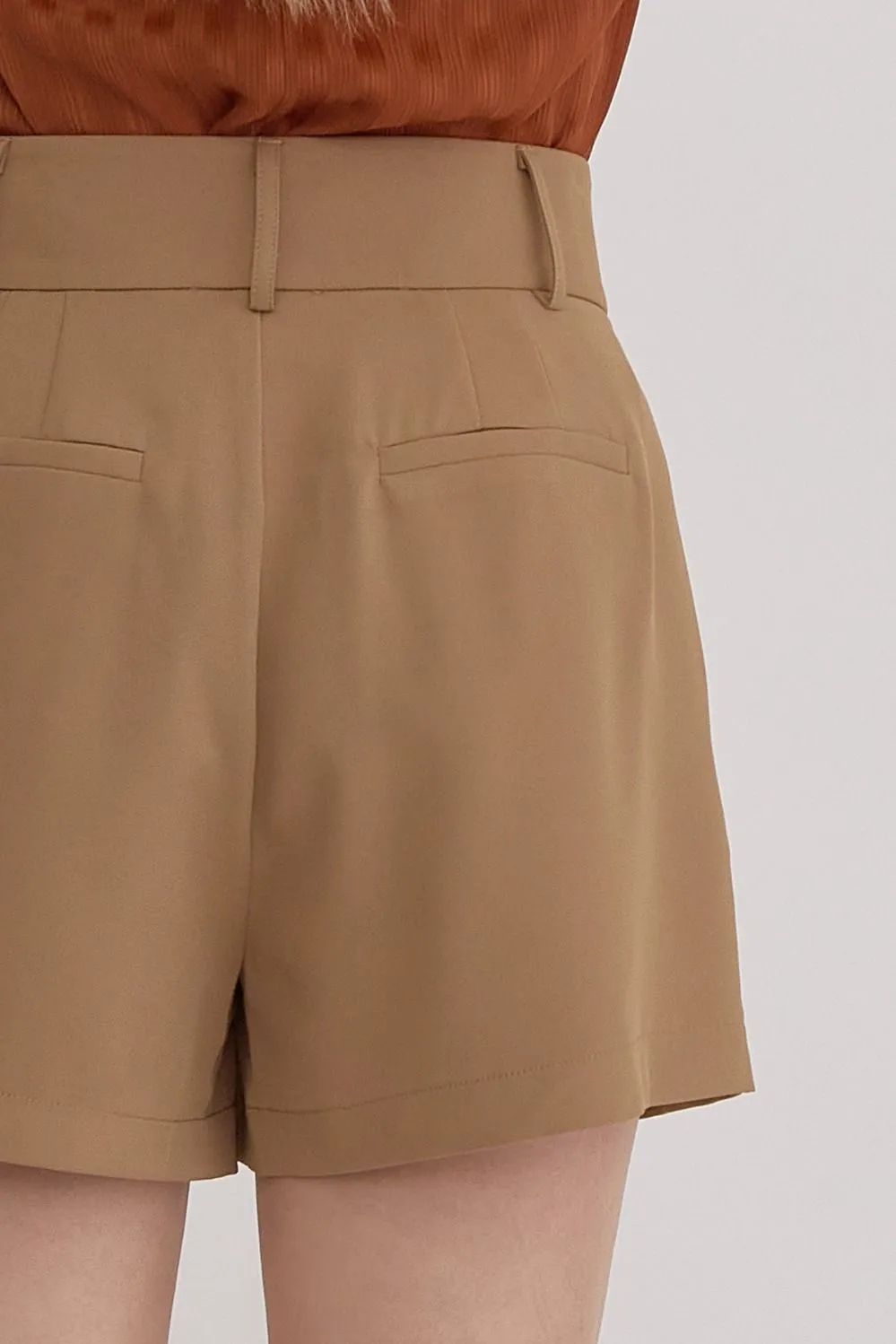 Camel Classic Dress Short