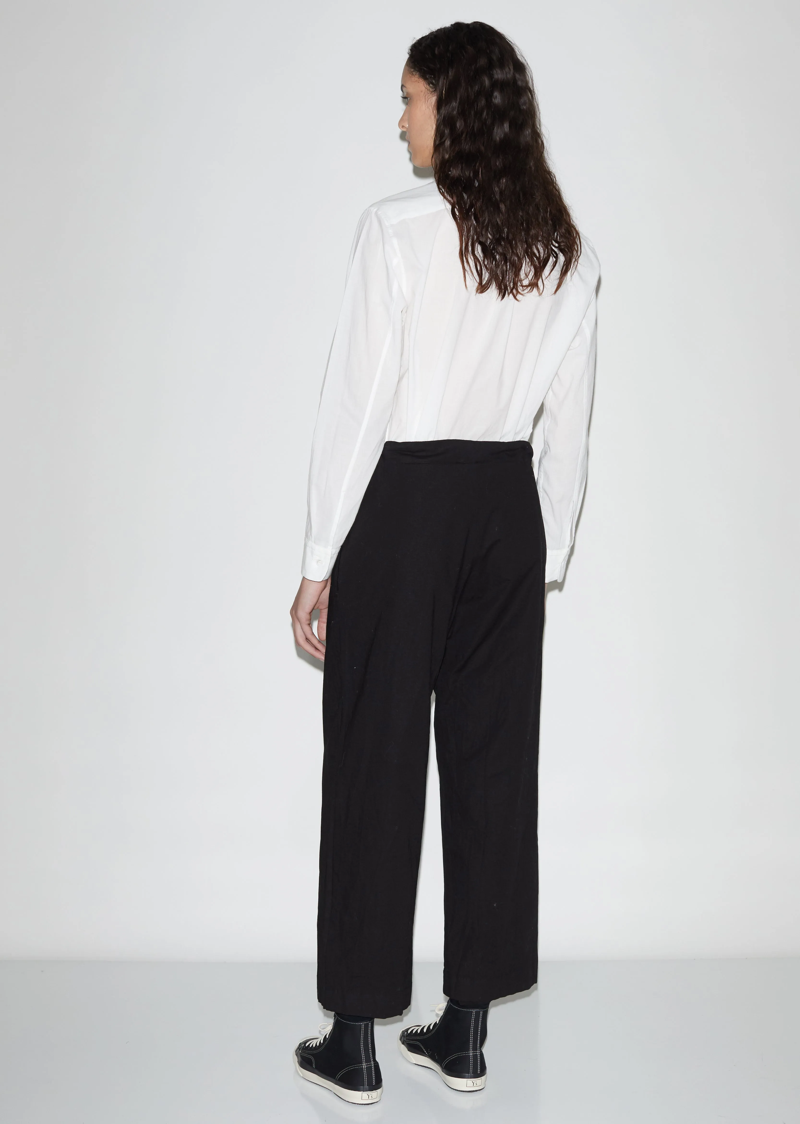 Cotton & Linen Drawstring Trousers