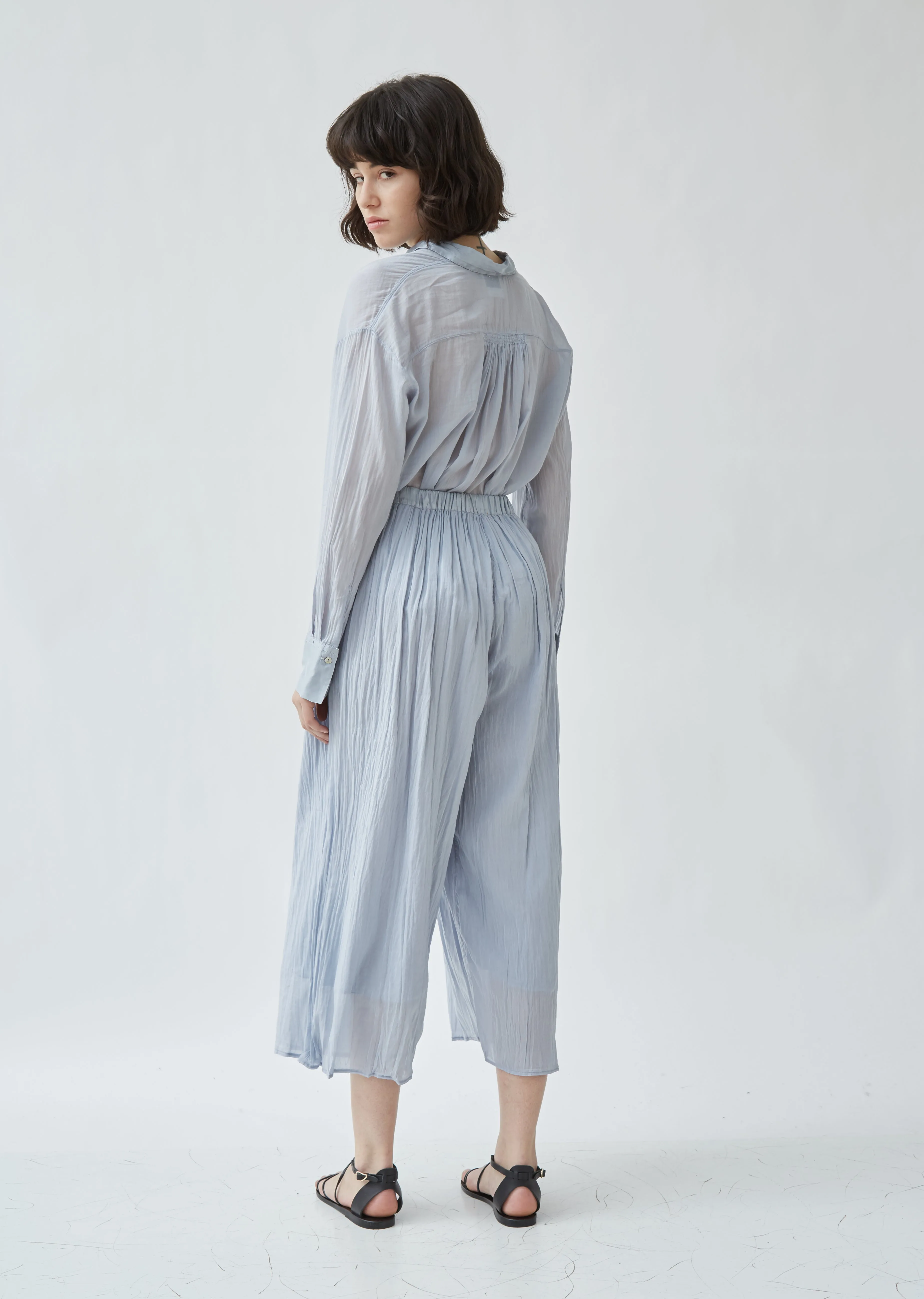 Cotton & Silk Voile Pants