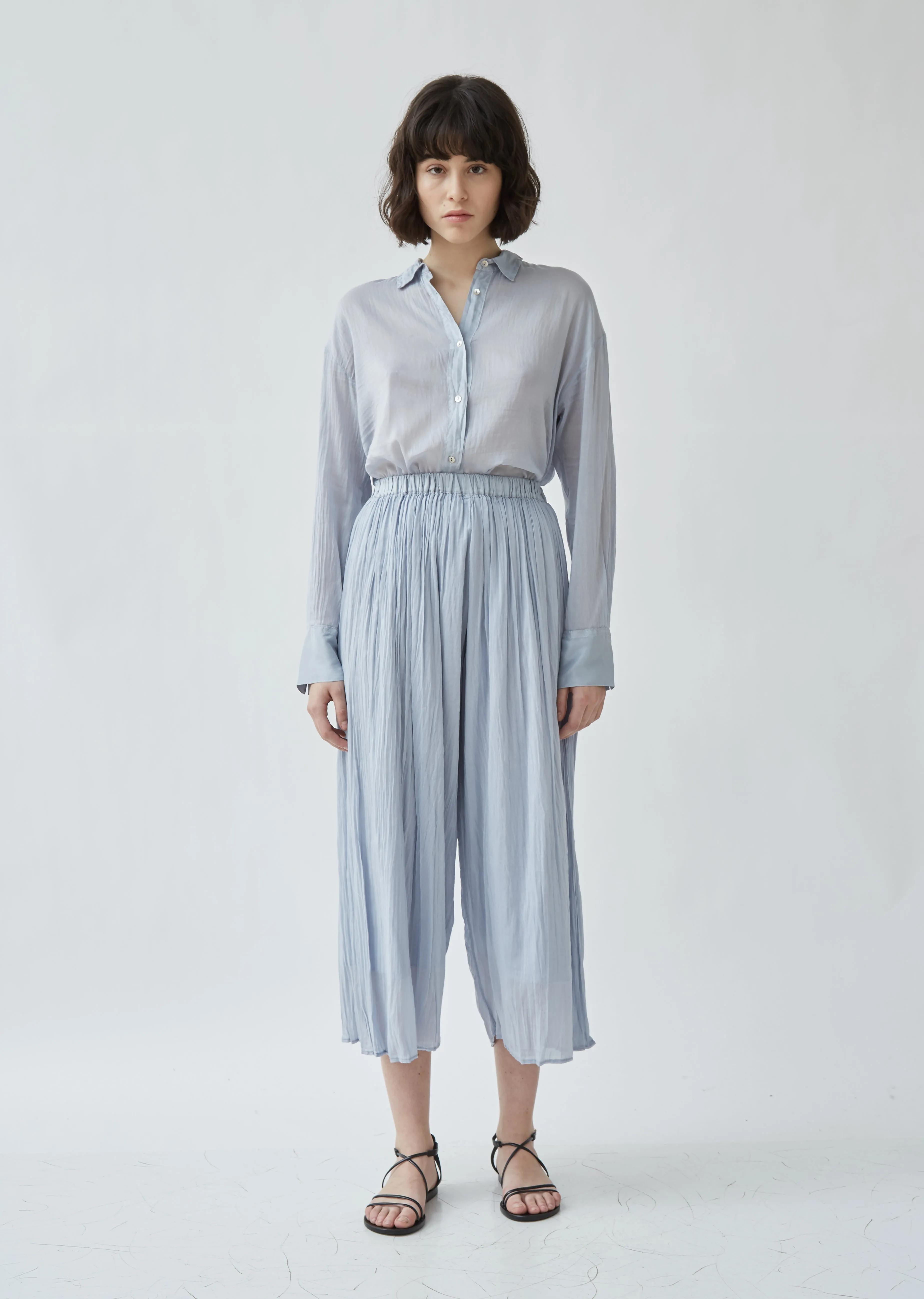 Cotton & Silk Voile Pants
