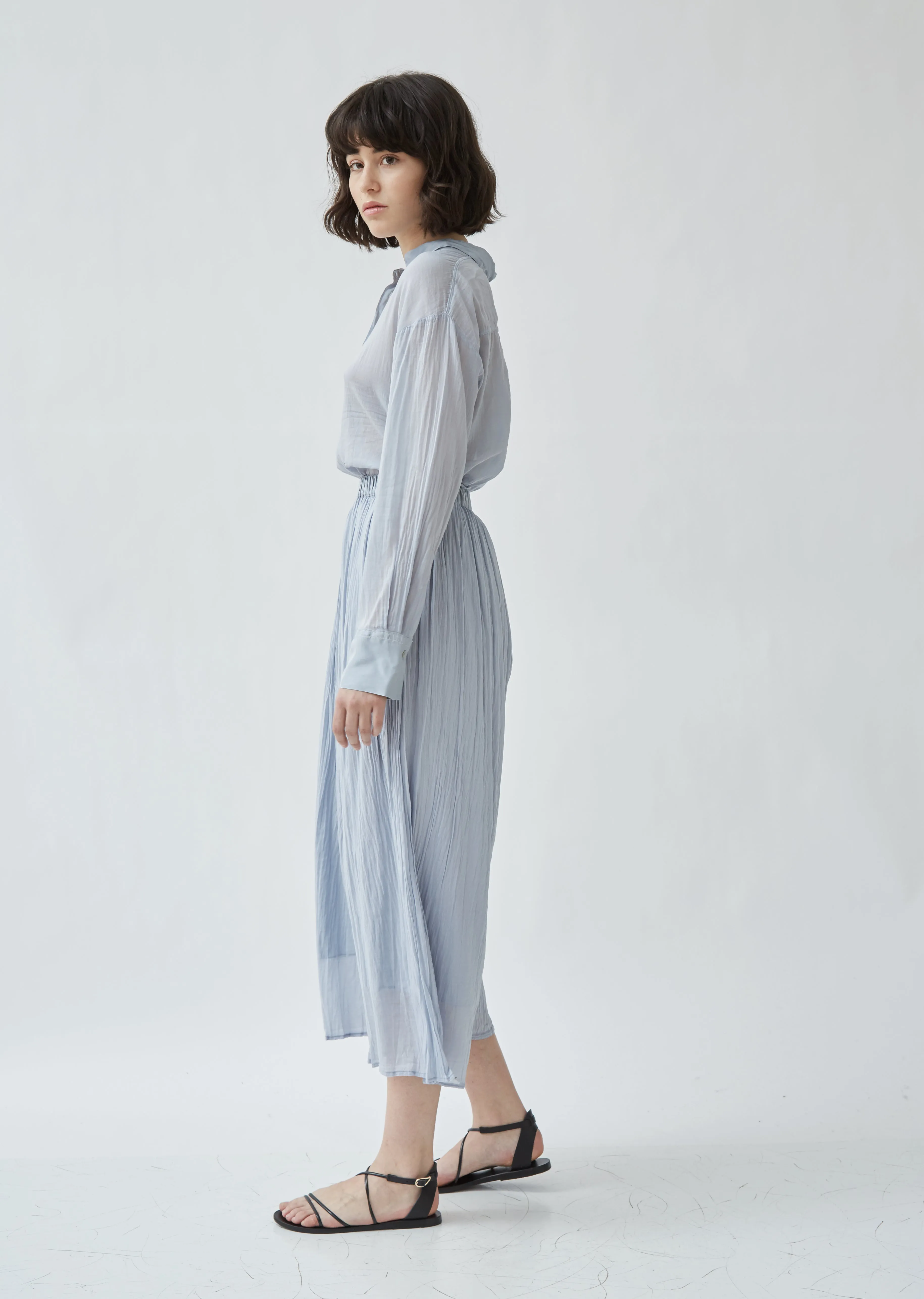 Cotton & Silk Voile Pants
