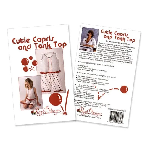 Cutie Capris & Tank Top by Peggy Dilbone