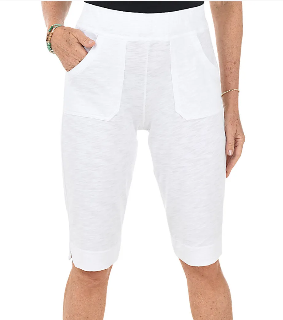 Escape Cotton Slub Pedal Pusher