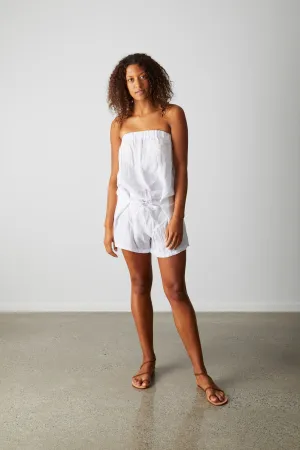 Isla Romper - White
