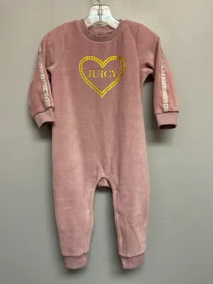 Juicy Couture Size 18M Lavender Velour Infant Girls Jumpsuits & Coveralls