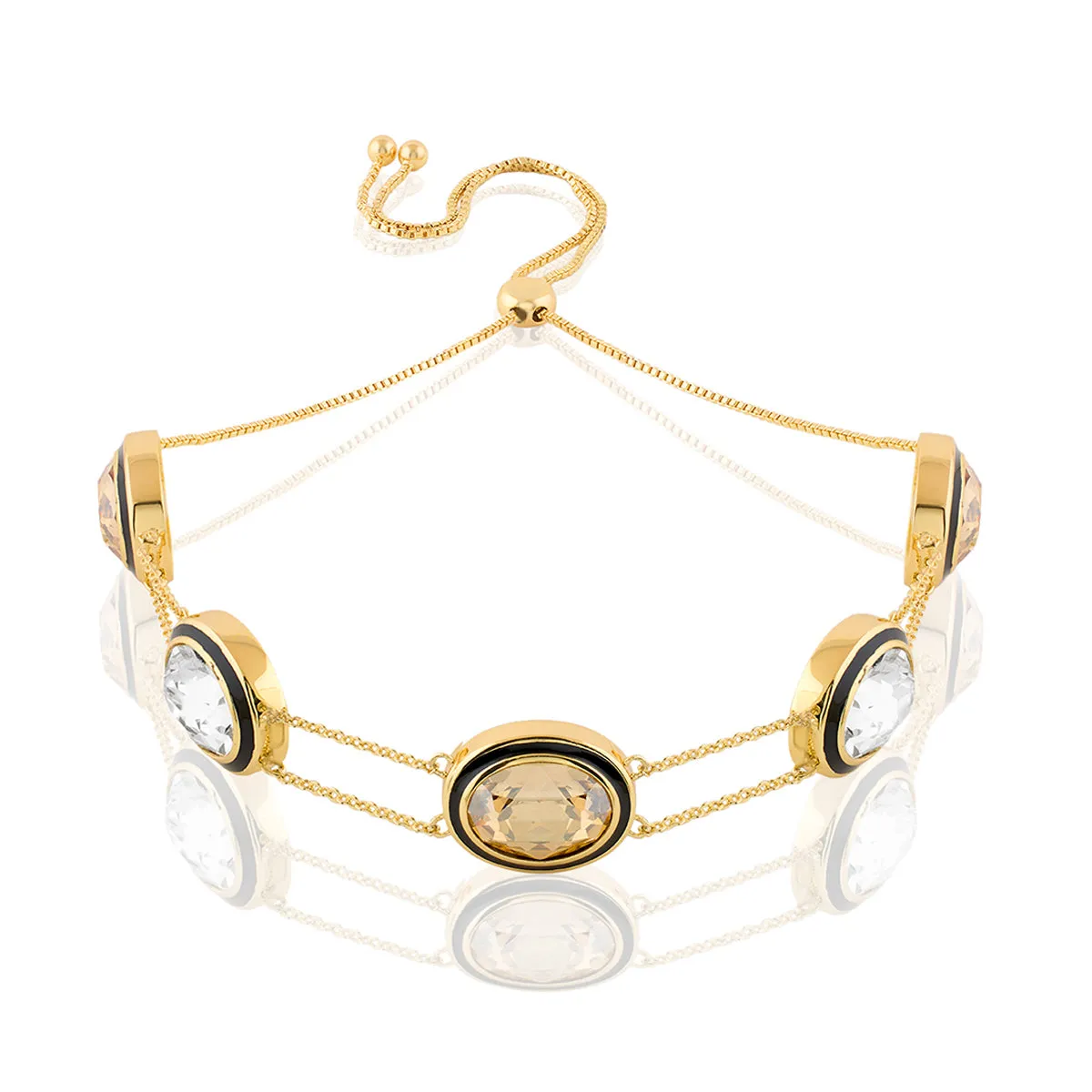 Oceanus Mocha Choker Necklace