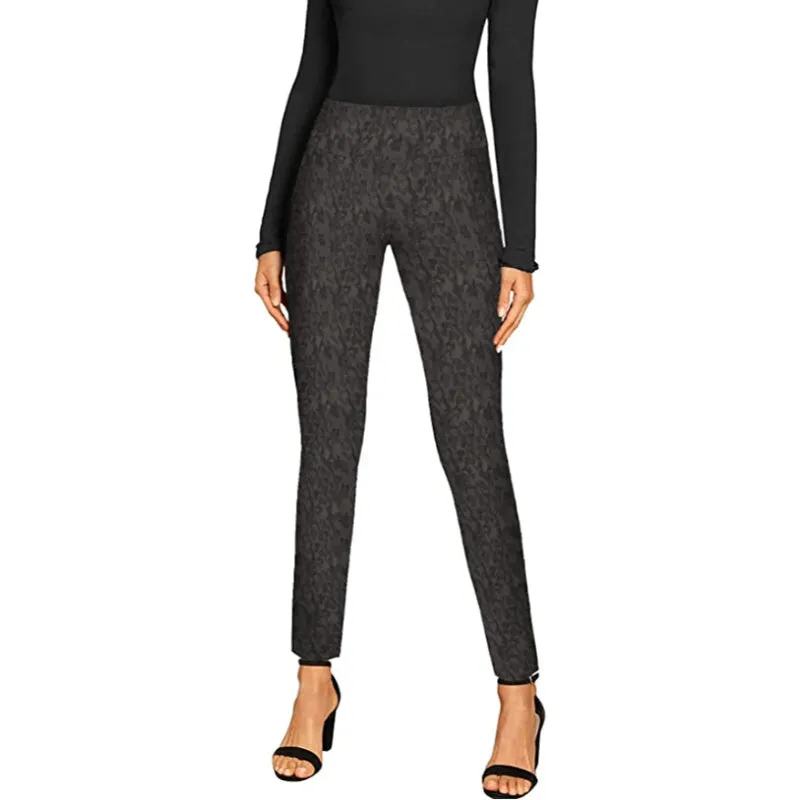Printed Skinny Trousers For Women
