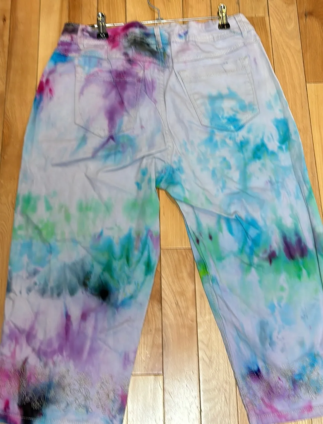 Size 12 Tye dye capris