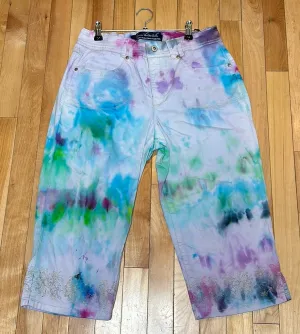 Size 12 Tye dye capris