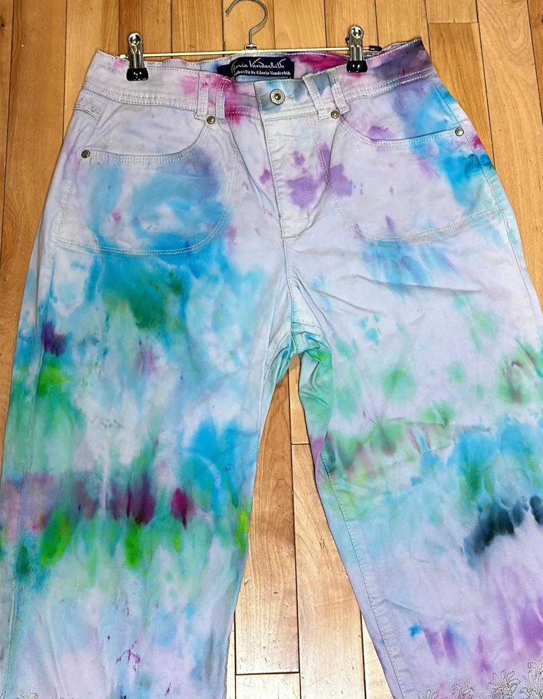 Size 12 Tye dye capris
