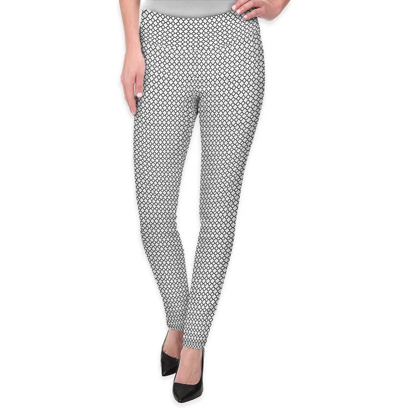 Skinny Print Trousers For Women