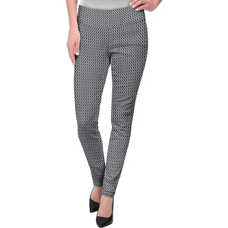 Skinny Print Trousers For Women
