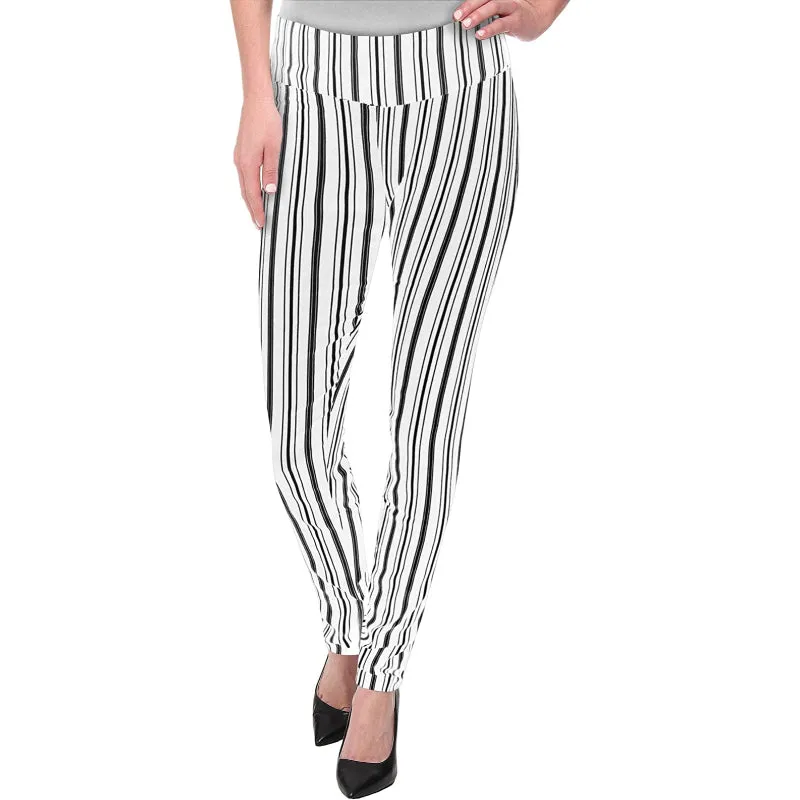 Skinny Print Trousers For Women