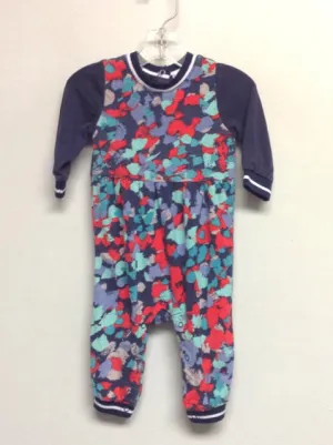 Splendid Size 3M Blue Rayon Blend Infant Girls Jumpsuits & Coveralls