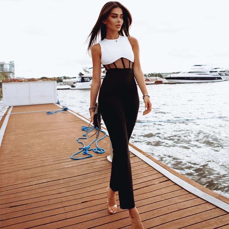 Stay Ready Bodycon Tank Jumpsuit