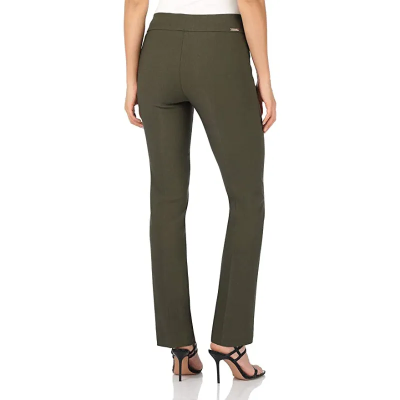 Women's Comfort Straight Leg Pant With Tummy Control