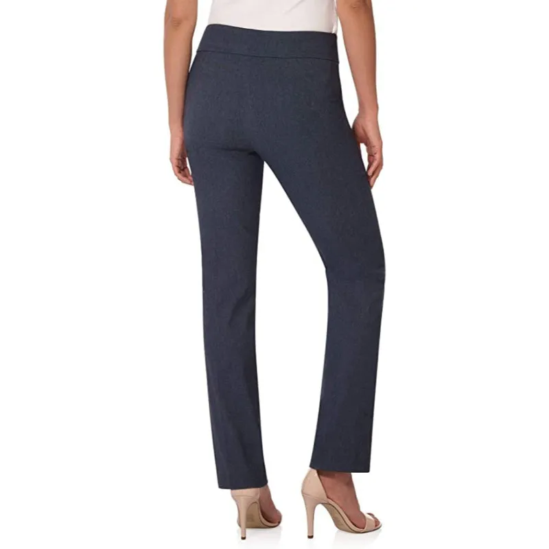 Women's Comfort Straight Leg Pant With Tummy Control