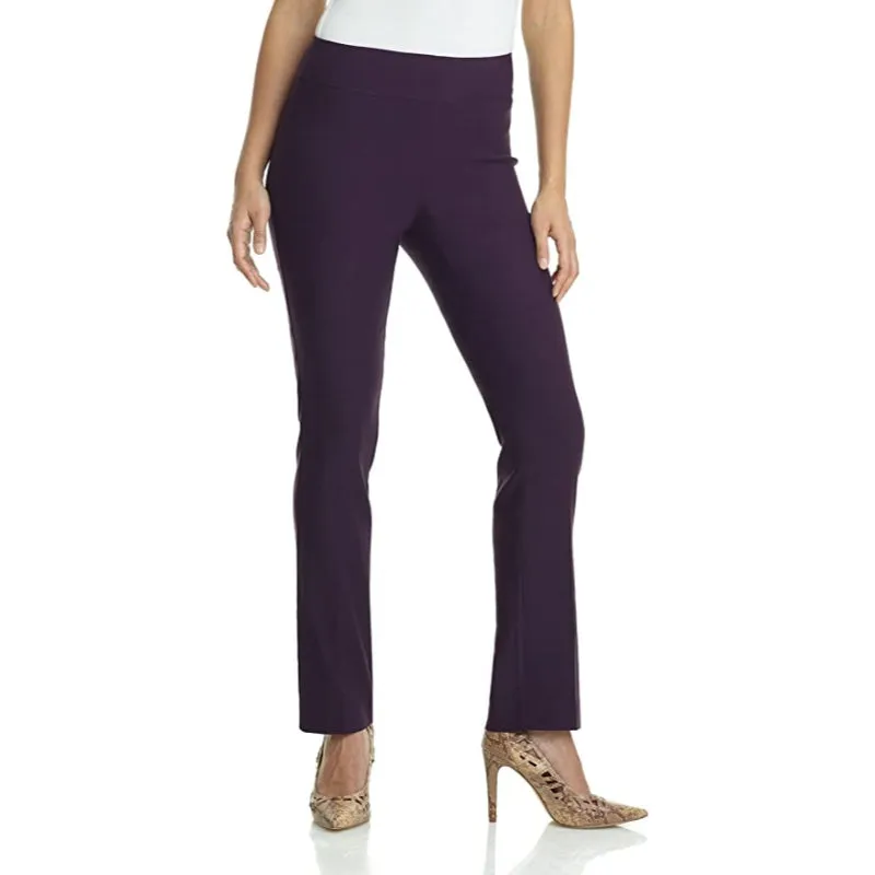 Women's Comfort Straight Leg Pant With Tummy Control