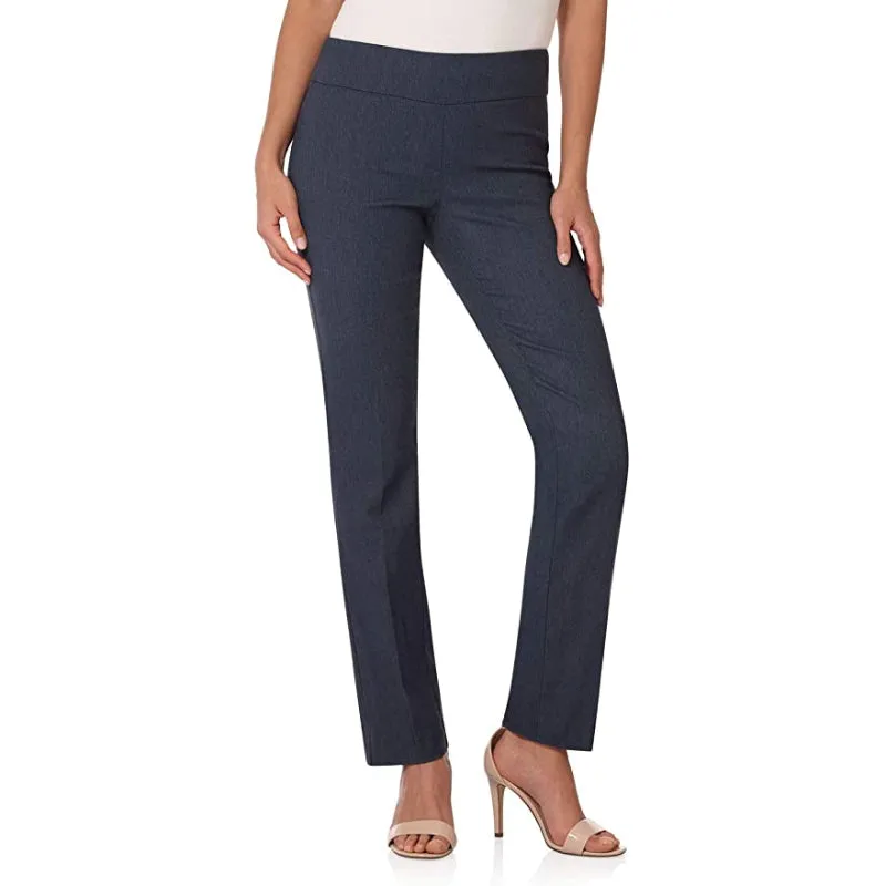 Women's Comfort Straight Leg Pant With Tummy Control