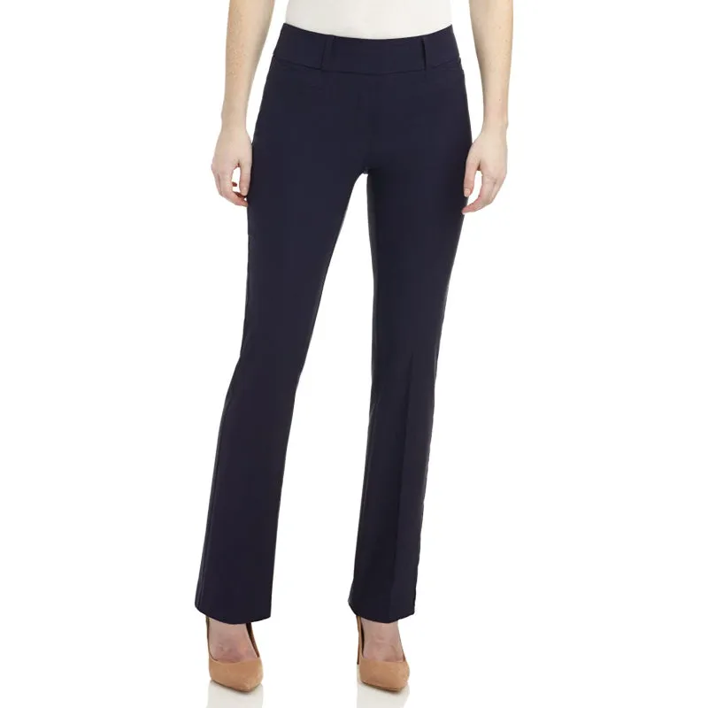 Women's Ease In To Comfort Fit Barely Bootcut Stretch Pants