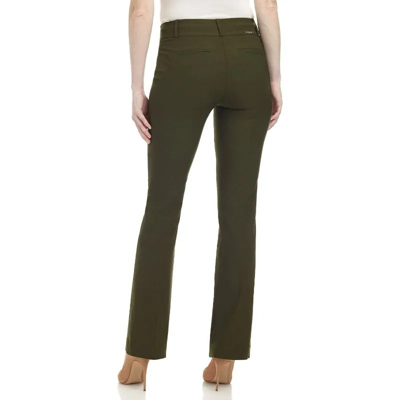 Women's Ease In To Comfort Fit Barely Bootcut Stretch Pants